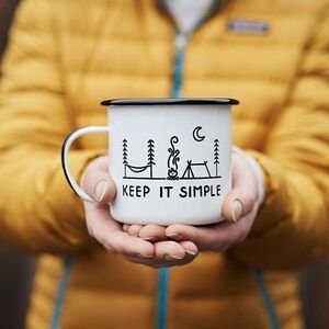 Keep It Simple Camp Noggin Enamel Mug